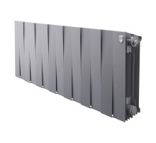Радиатор биметаллический Royal Thermo PianoForte 300 Серебристый - 14 секц.