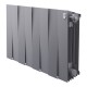 Радиатор биметаллический Royal Thermo PianoForte 300 Серебристый - 8 секц.