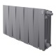 Радиатор биметаллический Royal Thermo PianoForte 300 Серебристый VR80 - 10 секц.