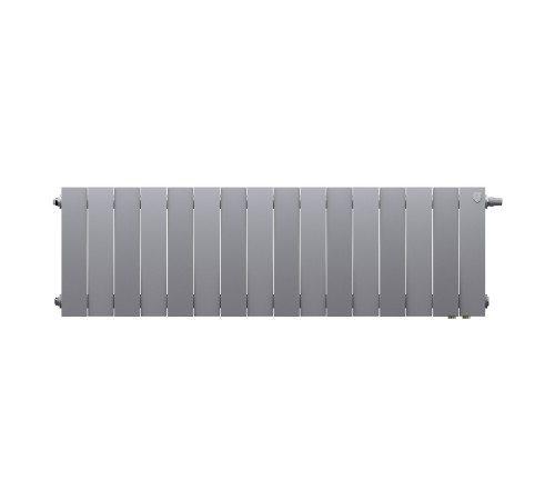 Радиатор биметаллический Royal Thermo PianoForte 300 Серебристый VR80 - 16 секц.