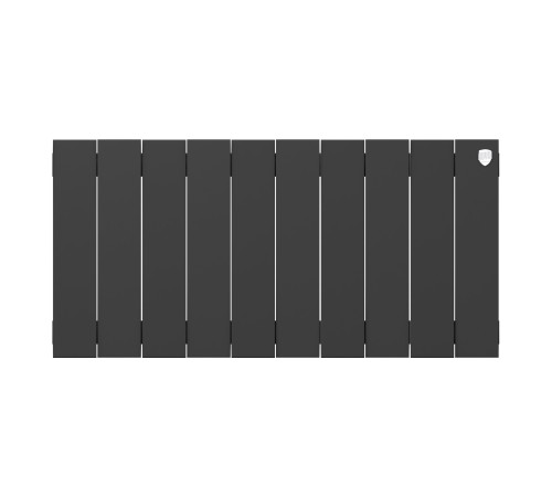 Радиатор биметаллический Royal Thermo PianoForte 300 Чёрный - 10 секц.