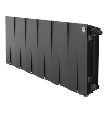 Радиатор биметаллический Royal Thermo PianoForte 300 Чёрный VR80 - 12 секц.