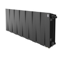 Радиатор биметаллический Royal Thermo PianoForte 300 Чёрный VR80 - 14 секц.