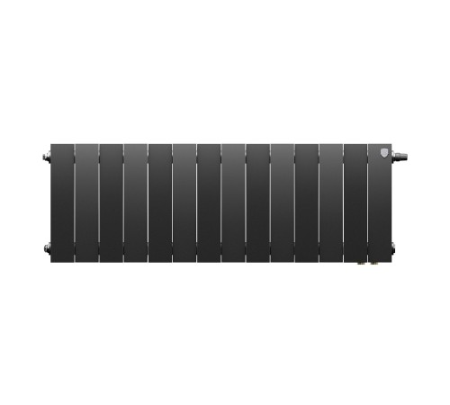 Радиатор биметаллический Royal Thermo PianoForte 300 Чёрный VR80 - 14 секц.
