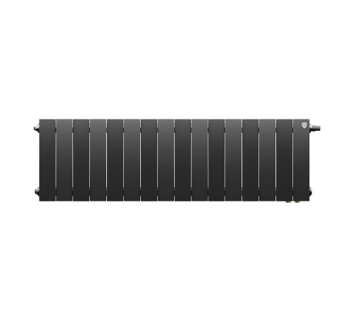 Радиатор биметаллический Royal Thermo PianoForte 300 Чёрный VR80 - 16 секц.