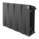 Радиатор биметаллический Royal Thermo PianoForte 300 Чёрный VR80 - 8 секц.
