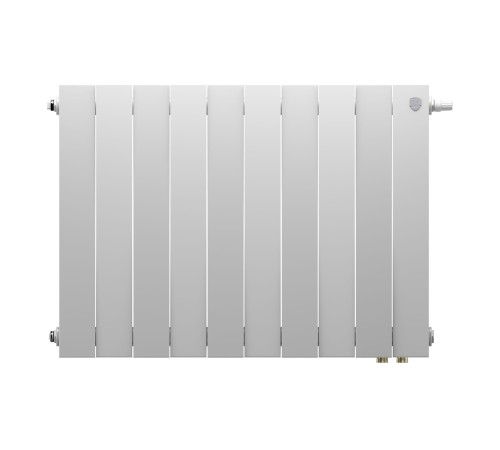 Радиатор биметаллический Royal Thermo PianoForte 500 Белый VR80 - 10 секц.