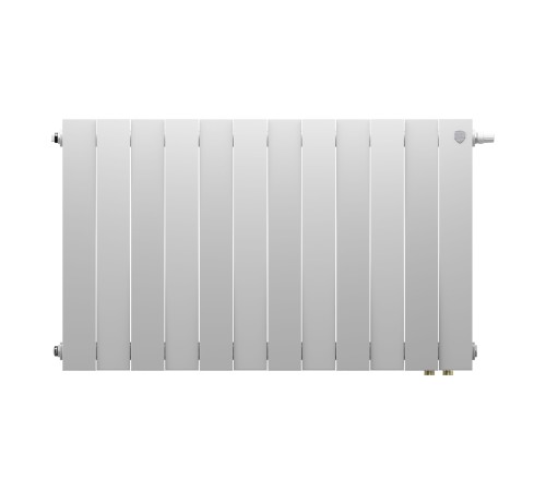 Радиатор биметаллический Royal Thermo PianoForte 500 Белый VR80 - 12 секц.
