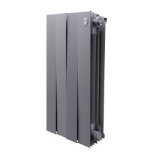 Радиатор биметаллический Royal Thermo PianoForte 500 Серебристый - 4 секц.