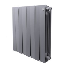 Радиатор биметаллический Royal Thermo PianoForte 500 Серебристый - 8 секц.