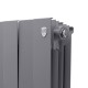 Радиатор биметаллический Royal Thermo PianoForte 500 Серебристый - 8 секц.