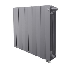 Радиатор биметаллический Royal Thermo PianoForte 500 Серебристый VR80 - 12 секц.