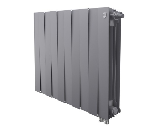 Радиатор биметаллический Royal Thermo PianoForte 500 Серебристый VR80 - 12 секц.