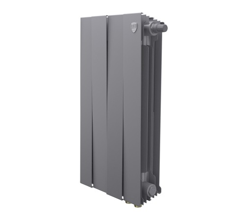 Радиатор биметаллический Royal Thermo PianoForte 500 Серебристый VR80 - 4 секц.