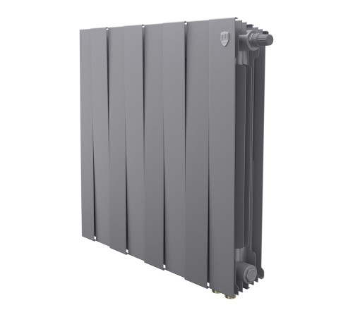 Радиатор биметаллический Royal Thermo PianoForte 500 Серебристый VR80 - 8 секц.
