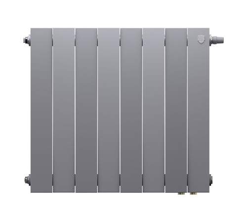 Радиатор биметаллический Royal Thermo PianoForte 500 Серебристый VR80 - 8 секц.
