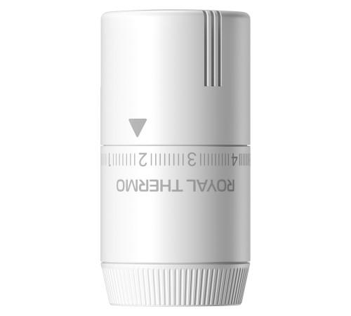 Термоголовка жидкостная Royal Thermo Design М30х1,5 (белый)