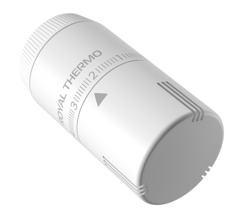Термоголовка жидкостная Royal Thermo Design М30х1,5 (белый)