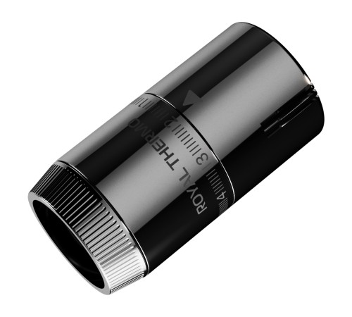 Термоголовка жидкостная Royal Thermo Design М30х1,5 (хром)
