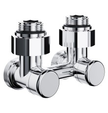 Узел нижнего подключения Royal Thermo Design угловой 1/2"х3/4" EK (хром)