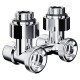 Узел нижнего подключения Royal Thermo Design угловой 1/2"х3/4" EK (хром)