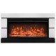 Каминокомплект: Очаг Royal Thermo Aurora RTFP/P-AR40LS, портал Moderno 42/40/36, белый