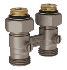 Узел нижнего подключения Royal Thermo прямой 1/2"х3/4"EK RTE 07.00001А