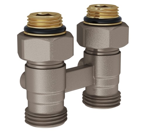 Узел нижнего подключения Royal Thermo прямой 1/2"х3/4"EK RTE 07.00001А