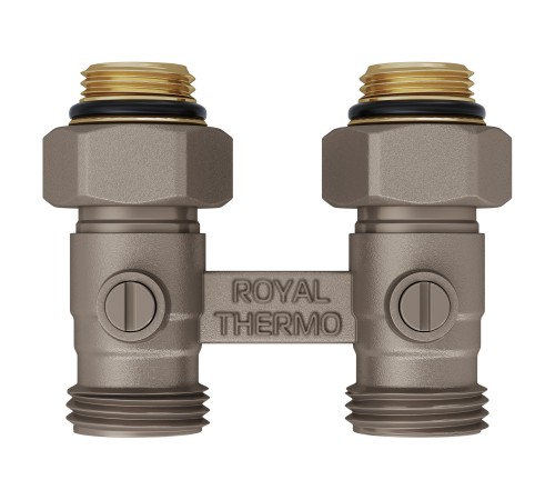 Узел нижнего подключения Royal Thermo прямой 1/2"х3/4"EK RTE 07.00001А
