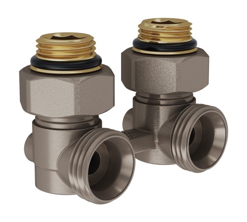 Узел нижнего подключения Royal Thermo угловой 1/2"х3/4"EK RTE 07.00002А
