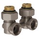 Узел нижнего подключения Royal Thermo угловой 1/2"х3/4"EK RTE 07.00002А