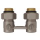 Узел нижнего подключения Royal Thermo угловой 1/2"х3/4"EK RTE 07.00002А