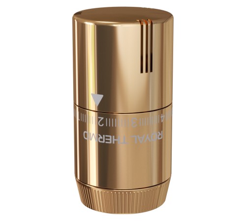 Термоголовка жидкостная Royal Thermo Design М30х1,5 (золото)