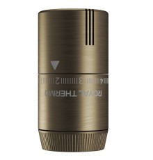 Термоголовка жидкостная Royal Thermo Design М30х1,5 (бронза)