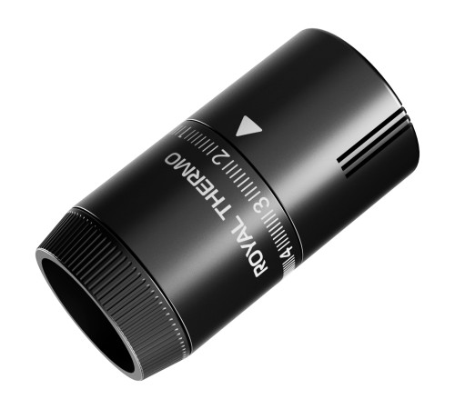 Термоголовка жидкостная Royal Thermo Design М30х1,5 (графит)