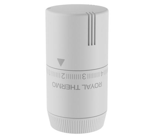 Термоголовка жидкостная Royal Thermo Design М30х1,5 (белый soft touch)