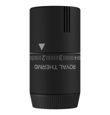 Термоголовка жидкостная Royal Thermo Design М30х1,5 (черный soft touch)