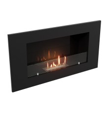 Каминокомплект:Биокамин Firelight BFP/W-90+Набор керамических камней М, черные