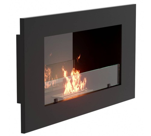 Каминокомплект:Биокамин Firelight BFP/W-90+Набор керамических камней М, черные