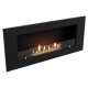 Каминокомплект:Биокамин Firelight BFP/W-110+Набор керамических камней М, черные