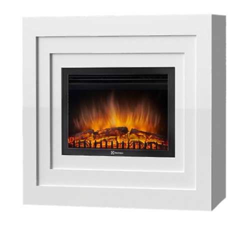 Каминокомплект:Биокамин Firelight BFP/P-3020+Портал Cubo 30 белый