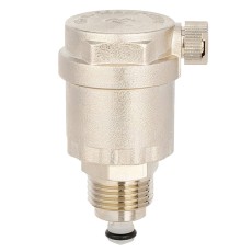 Воздухоотводчик VARMEGA автоматический 1/2", боковой выпуск, с отсекающим клапаном, VM13002