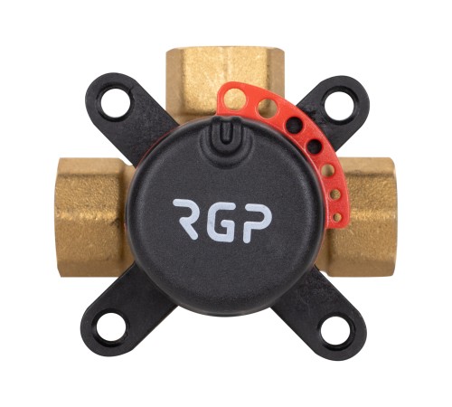 Клапан поворотный 3-ходовой SHUFT DN15, Kvs1.0, PN10, ВР1/2