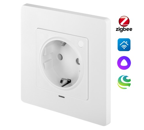 Розетка умная встраиваемая HOMMYN zigbee RKNWOZ01W
