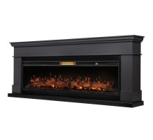 Каминокомплект: Очаг Royal Thermo Aurora RTFP/P-AR60LS, портал California 60 G, графит