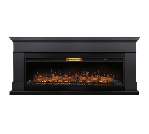 Каминокомплект: Очаг Royal Thermo Aurora RTFP/P-AR60LS, портал California 60 G, графит