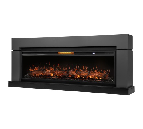 Каминокомплект: Очаг Royal Thermo Aurora RTFP/P-AR60LS, портал Lindos 60 G, графит