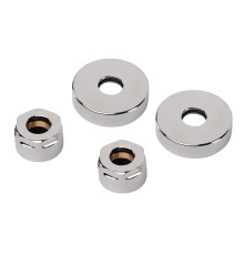 Набор подключения Royal Thermo Design 3/4" ЕК - 15 мм (хром)