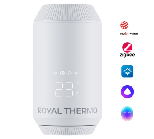 Термостат радиаторный электронный Royal Thermo Smart Heat 2.0, белый