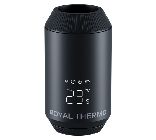 Термостат радиаторный электронный Royal Thermo Smart Heat 2.0, черный